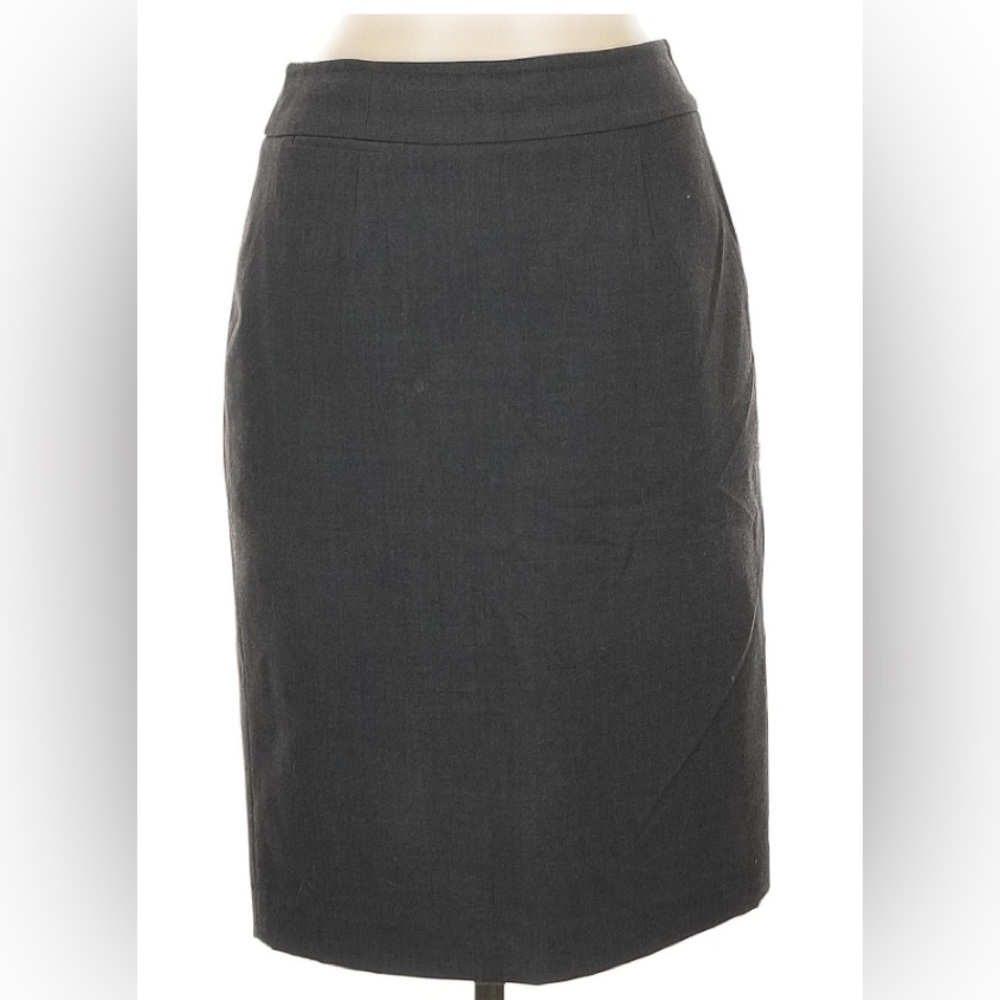 Calvin Klein Professional Gray Pencil Skirt Womens Size 6.